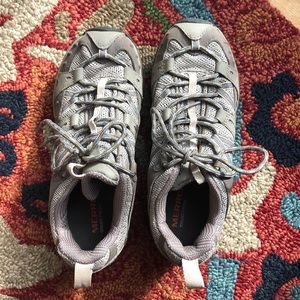 Merrill Hiking Shoes with Vibram soles